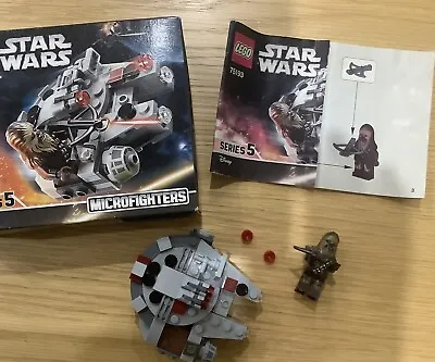 Buy Lego Star Wars Microfighters Millenium Falcon Chewbacca 75193 Series 5 Disney • 7.99£