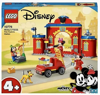 Buy LEGO 10776 Disney Mickey Mouse Fire Station RETIRED Collectible Set N574 • 37.99£