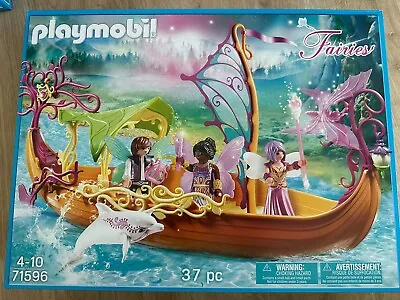Buy Playmobil Fairies Romantic Boat 71596 NEW • 22£