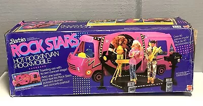 Buy 1986# Barbie Hot Rockin' Van Rock Mobile Rockstar Rockers New Old Stock# QY • 856.48£