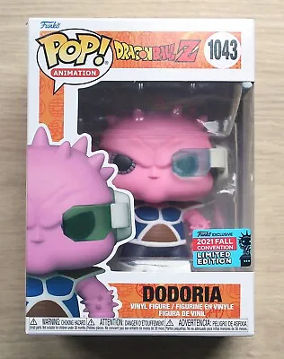 Buy Funko Pop Dragon Ball Z Dodoria NYCC + Free Protector • 19.99£