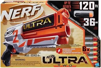 Buy Nerf Ultra Two Motorised Blaster FastBack Reload Gun - Including 6x Bullet Darts • 11.99£