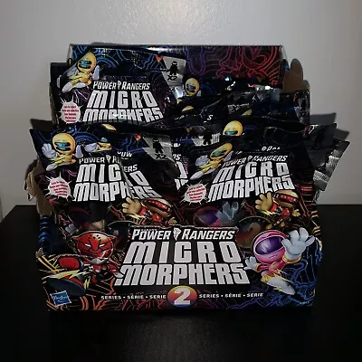 Buy Power Rangers Micro Morphers Series 2 Complete Display Box Sealed 24 Pack Hasbro • 13£