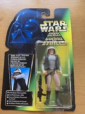 Buy Star Wars La Guerra De Las Galaxias Rebel Fleet Trooper Figure European Tri Logo • 10£