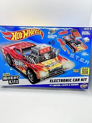 Buy Hot Wheels Electronic Car Kit 9  With Motor,Lights&Sounds BTHW-ME1 Age8+ GIFT • 18.99£