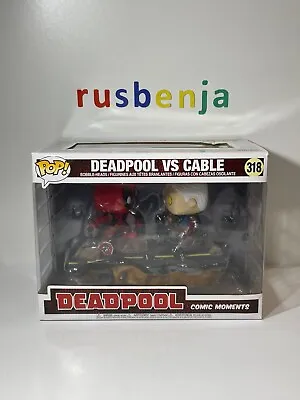 Buy Funko Pop! Marvel Deadpool Vs Cable Comic Moments #318 • 17.49£