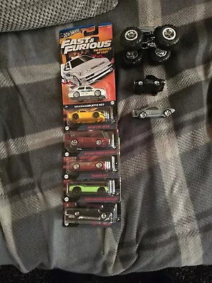 Buy Hotwheels Fast And Furious Cars.set Of Six. • 45£