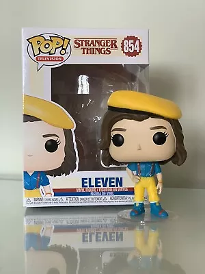 Buy Funko Vinyl (POP Television!) : Stranger Things Eleven (Yellow Outfit) #854 • 18£