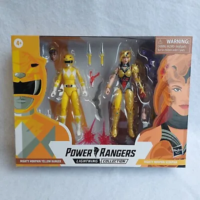 Buy Power Rangers Lightning Collection Mighty Morphin Yellow Ranger Vs Scorpina 2pk • 19.50£