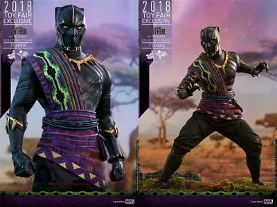 Buy HotToys HT MMS487 1/6 Black Panther T’Chaka Exclusive Ver. Figure INSTOCK • 255.99£