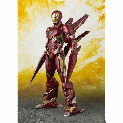 Buy Avengers Infinity War SHF KO S.H.Figuarts Iron Man MK50 Nano Weapon Set Boxed • 40.52£