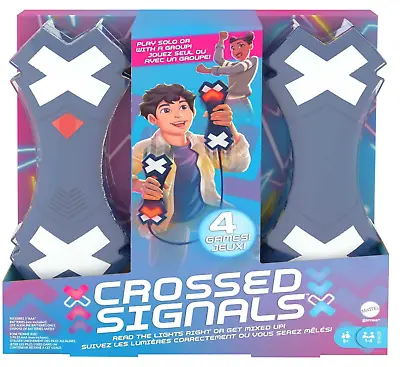 Buy Mattel Games ​CROSSED SIGNALS Electronic Game With Pair Of Talking Light Wands • 9.99£