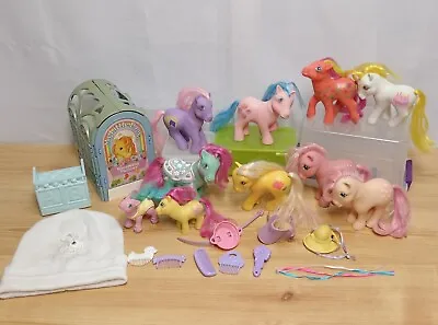 Buy Vintage 1980s Hasbro G1 My Little Pony Toy Bundle Job Lot - Some Rare • 56£