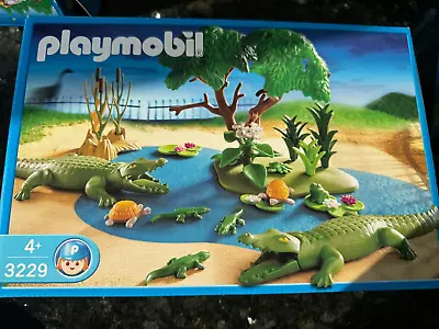Buy Playmobil 3229 - Complete Crocodile Zoo Scene • 16£