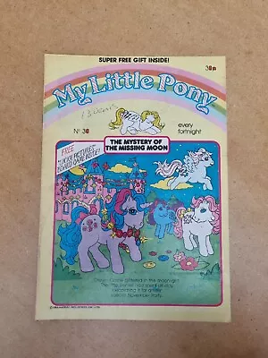 Buy Vintage UK My Little Pony G1 Comic Magazine Hasbro 1986 Issue No 30 • 2.99£