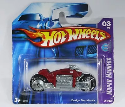 Buy Hot Wheels Rare Dodge Tomahawk Motorbike In Red From Mopar Madness Series -J3389 • 4.99£