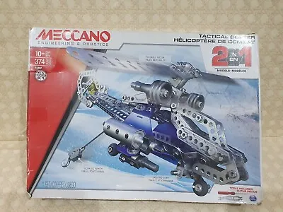 Buy Meccano Engineering & Robotics Tactical Copter 2 In 1 - Opened Never Used • 44.99£