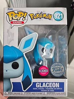 Buy Pokemon Glaceon 921 Funko Pop - Flocked - Special Edition • 17.99£