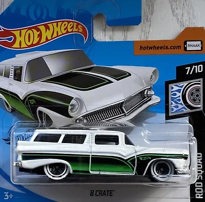 Buy 2020 Hot Wheels 8 CRATE ROD SQUAD Brand NEW • 6.50£