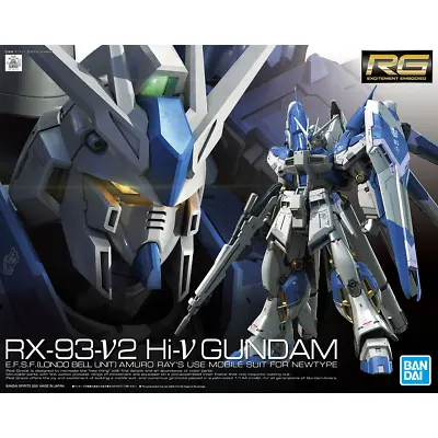 Buy Bandai RG 1/144 RX-93-V2 Hi-Nu Gundam [4573102619150] • 44.83£