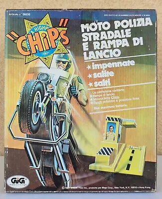 Buy 1983 C.H.I.P.S HIGHWAY PATROL LAUNCHER TV SERIES Motorcycle POLICE Chips Gig MEGO NEW • 197.34£