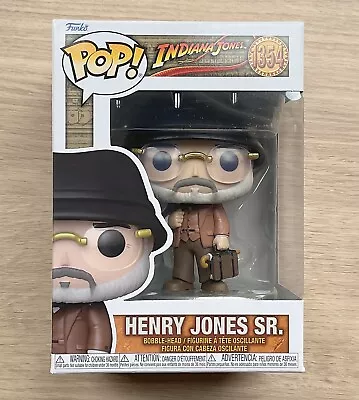 Buy Funko Pop Indiana Jones Henry Jones Sr #1354 + Free Protector • 19.99£