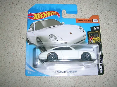 Buy Hot Wheels '96 Porsche Carrera In White Short Card • 6.29£