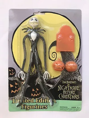 Buy The Nightmare Before Christmas Jack Skellington Limited Edition Figure NECA 2002 • 27.99£