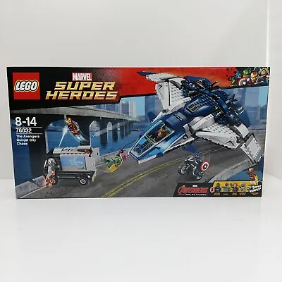 Buy Lego Marvel Super Heroes 76032  - The Avengers Quinjet City Chase - New Sealed • 129.99£