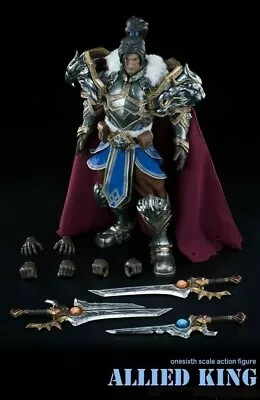 Buy 1/6 Coreplay Warcraft Allied King Varian Wrynn Figure Mib Rare Uk Hot Toys Scale • 289.99£