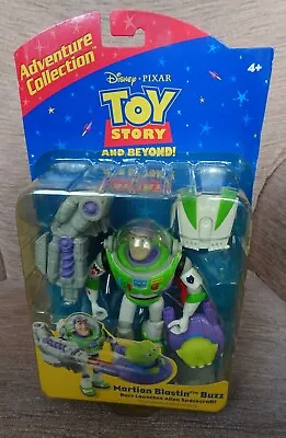 Buy Mattel Disney Pixar Toy Story And Beyond! Martian Blastin Buzz Action Figure • 20£