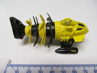 Buy Hot Wheels Ocean Blasters ‘Fathom This’ 3” Diecast Submarine Black/Yellow • 2£