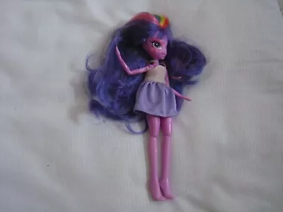 Buy My Little Pony Equestria Girls Rainbow Rocks Twilight Sparkle Doll Talks Sings • 4.99£