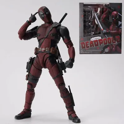 Buy Hot Figuarts Deadpool 2 Deadpool Marvel 6  SHF Action Figure KO Ver Boxed Gift • 28.79£
