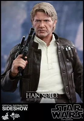 Buy Hot Toys MMS374 Star Wars The Force Awakens Han Solo 1/6 Scale Figure • 256.94£