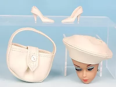 Buy Vintage Original Barbie Bag Hat & Shoes 1661 London Tour 1966 Japan TOP • 67.64£
