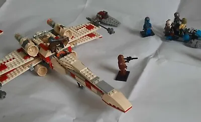 Buy Lego Star Wars 6212 X Wing And 75167 Bounty Hunter Speeder With Minifigures • 2.99£