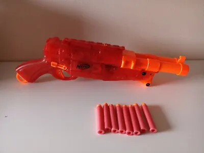 Buy Nerf N-Strike Sonic Fire Barrel Break IX-2 Shot Gun Blaster (Working + Darts) • 10.06£