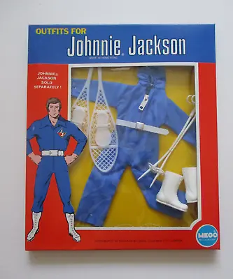 Buy Johnnie Jackson Bold Adventure Outfit Snowmobile Outfit Mego New Boxed • 23.99£