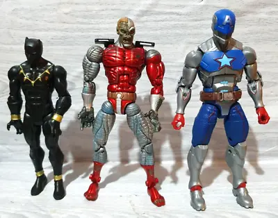 Buy Marvel Legends Toybiz Hasbro Deathlok Civil Warrior Black Panther Figure Bundle • 13.99£