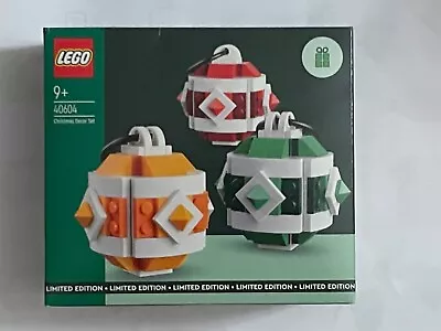 Buy LEGO 40604 CHRISTMAS DECOR SET - Baubles- Brand New- In Hand • 17.50£