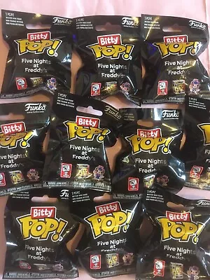 Buy Funko Bitty Pop! Five Nights At Freddys - 10 Factory Sealed Blind Bags  Freepost • 24.50£