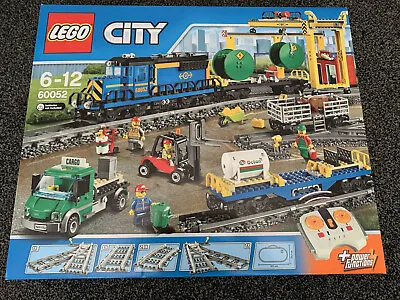 Buy LEGO 60052 City Cargo Train - Rare Brand New Sealed Set BNISB • 232.49£