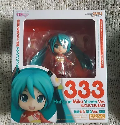 Buy Hatsune Miku Vocaloid Nendoroid 333 Yukata Natsutsubaki Figure • 49.99£