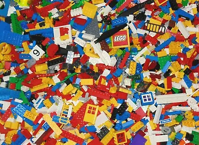 Buy LEGO 1kg Bundle Of Genuine Lego Mixed Loose Bricks Approx 800 Parts  • 19.99£