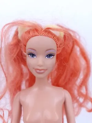 Buy 2004 Barbie Fairytopia Dandelion Doll Patterned Legs Ginger Orange Fairy (V2) • 30.56£