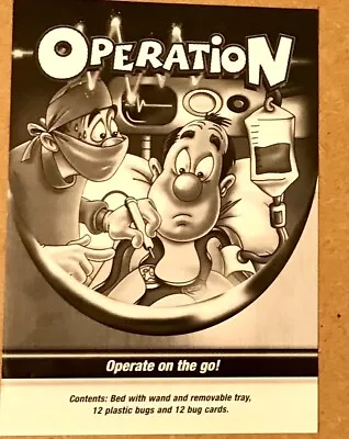 Buy Operation Game Travel To Go By MB Games 2005. RULES/INSTRUCTIONS ONLY. • 1.99£