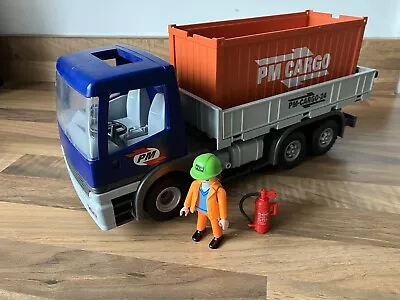 Buy Playmobil 5255 Cargo Container Truck Set • 3.99£