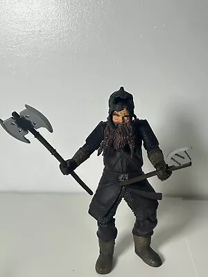 Buy 2003 Marvel Ent. NLP,  Inc. Lord Of The Rings 8  Gimli Plastic Action Figure (H5 • 11.99£