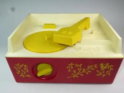 Buy VINTAGE FISHER PRICE Childs Wind Up Music Box Record Player 1960s Spares Repair • 12.99£